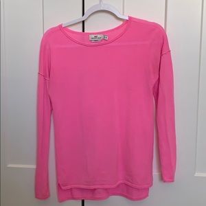 Hot pink Vineyard Vines sweater